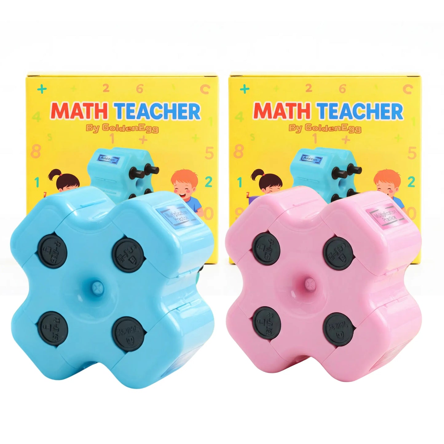 Math Practice Roller Stamp for Kids Ages 5–9, Classroom & Home Use