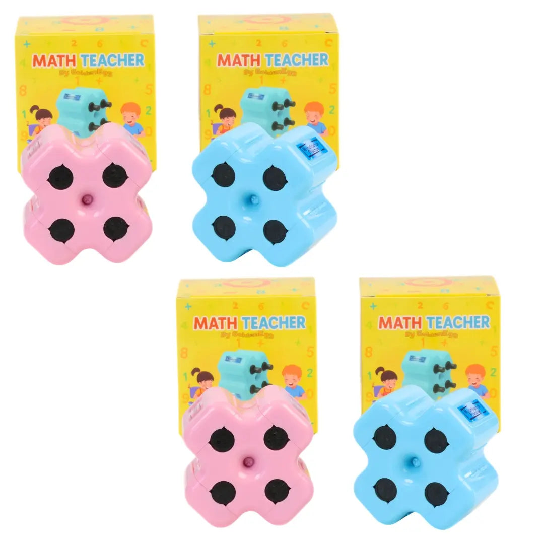 Math Practice Roller Stamp for Kids Ages 5–9, Classroom & Home Use