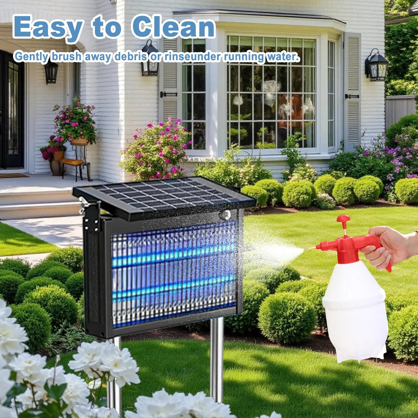 Gainstarx Solar Mosquito Zapper for Patio & Camping