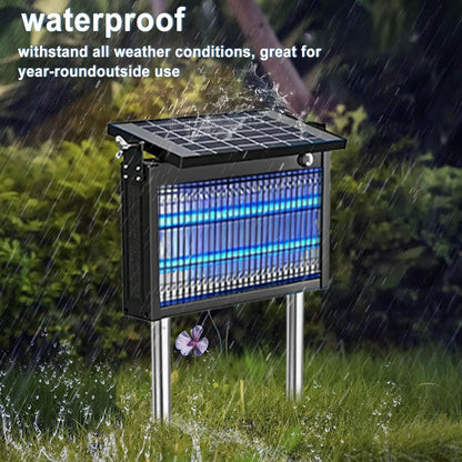 Gainstarx Solar Mosquito Zapper for Patio & Camping